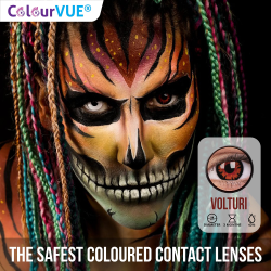 ColourVue Volturi Crazy Colour Kontaktlinsen (90 Tage Tragedauer)