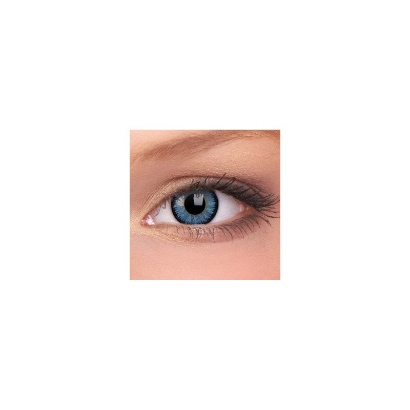 ColourVUE Aqua Glamour Coloured Contact Lenses (90 Day)