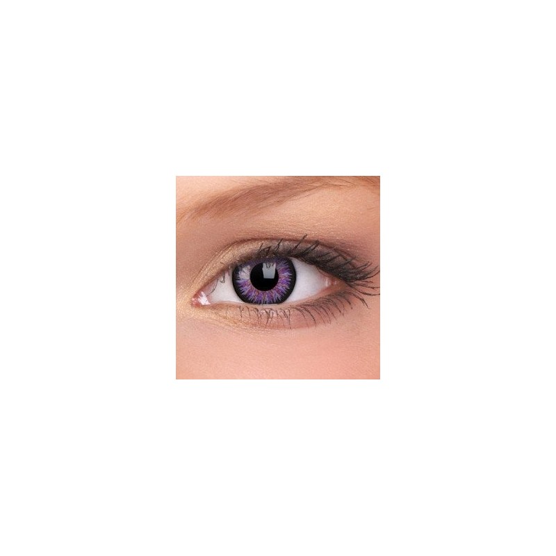 ColourVUE Violet Glamour Farbige Kontaktlinsen (90 Tage)