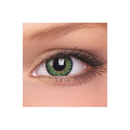 ColourVUE Green 3 Tones Natural Coloured Contact Lenses (90 Day)