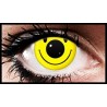 Acid Smiley Face Crazy Coloured Contact Lenses