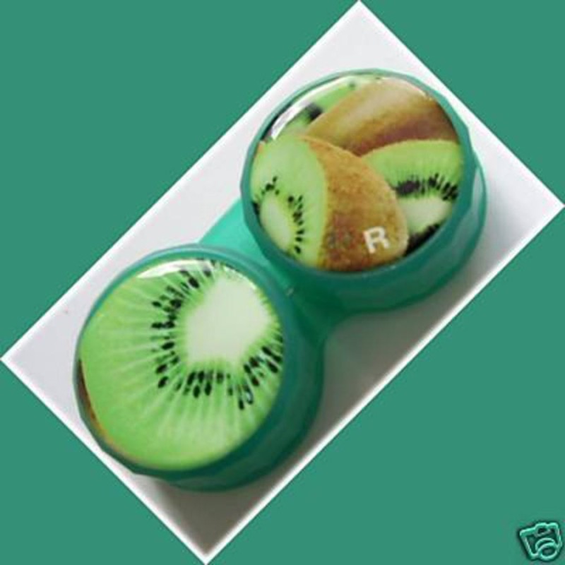 Kiwi Plum Sommerfrüchte Kontaktlinsenhalter für Linsen