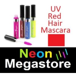 Neue Stargazer Colour Streak Hair Mascara – UV Neonrot