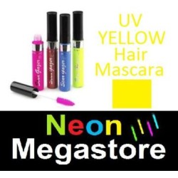 Neue Stargazer Colour Streak Hair Mascara – UV Neongelb