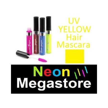 Neue Stargazer Colour Streak Hair Mascara – UV Neongelb