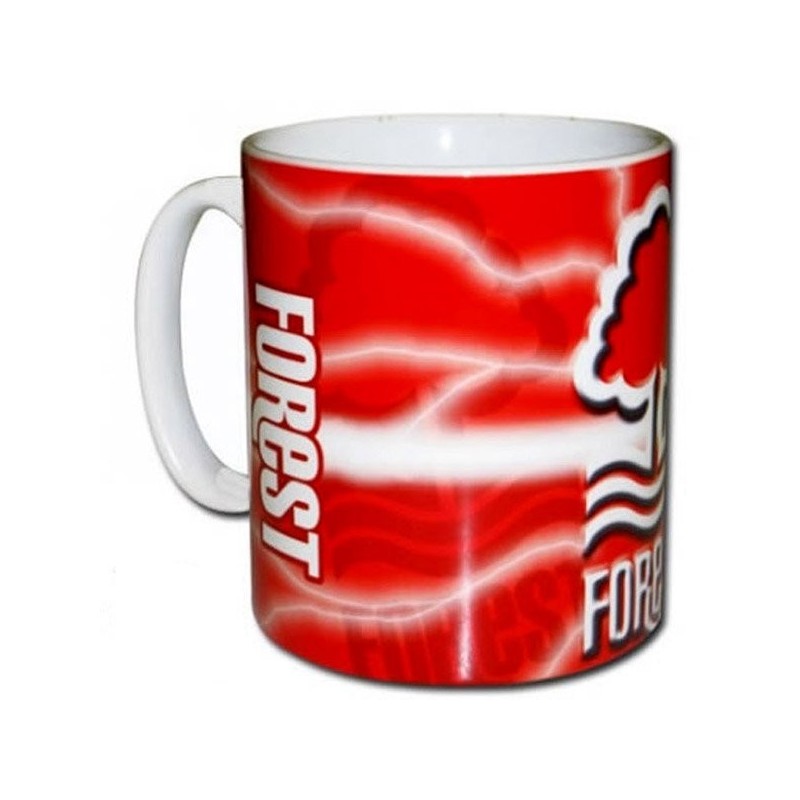 Nottingham Forest Lightning Crest Mug