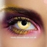 ColourVue Yellow Avatar Movie Crazy Halloween Coloured Contact Lenses