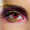 Twilight Volturi Red Blast Black Wolf Contact Lenses