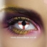 England Flag St George Cross Contact Lenses